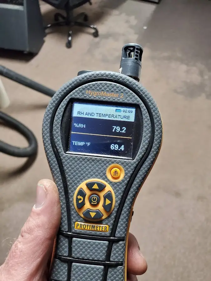Moisture meter humidity assessment for Mold Remediation & Removal in Woodlake